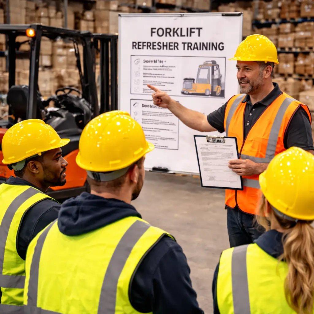 Onsite Forklift Refresher Courses: When Experience Isn’t Enough