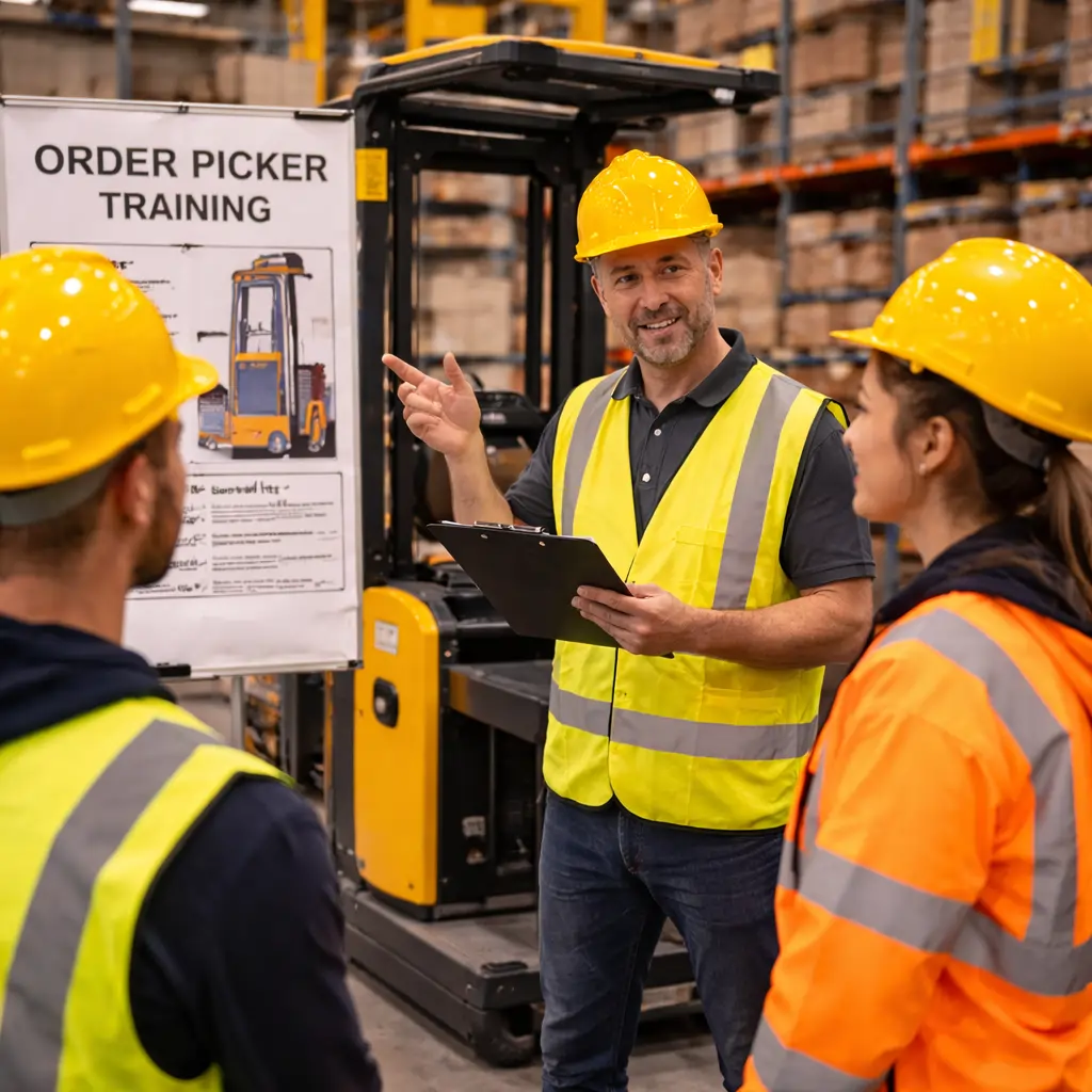 Onsite Order Picker Training: Safer for Staff, Easier for Employers