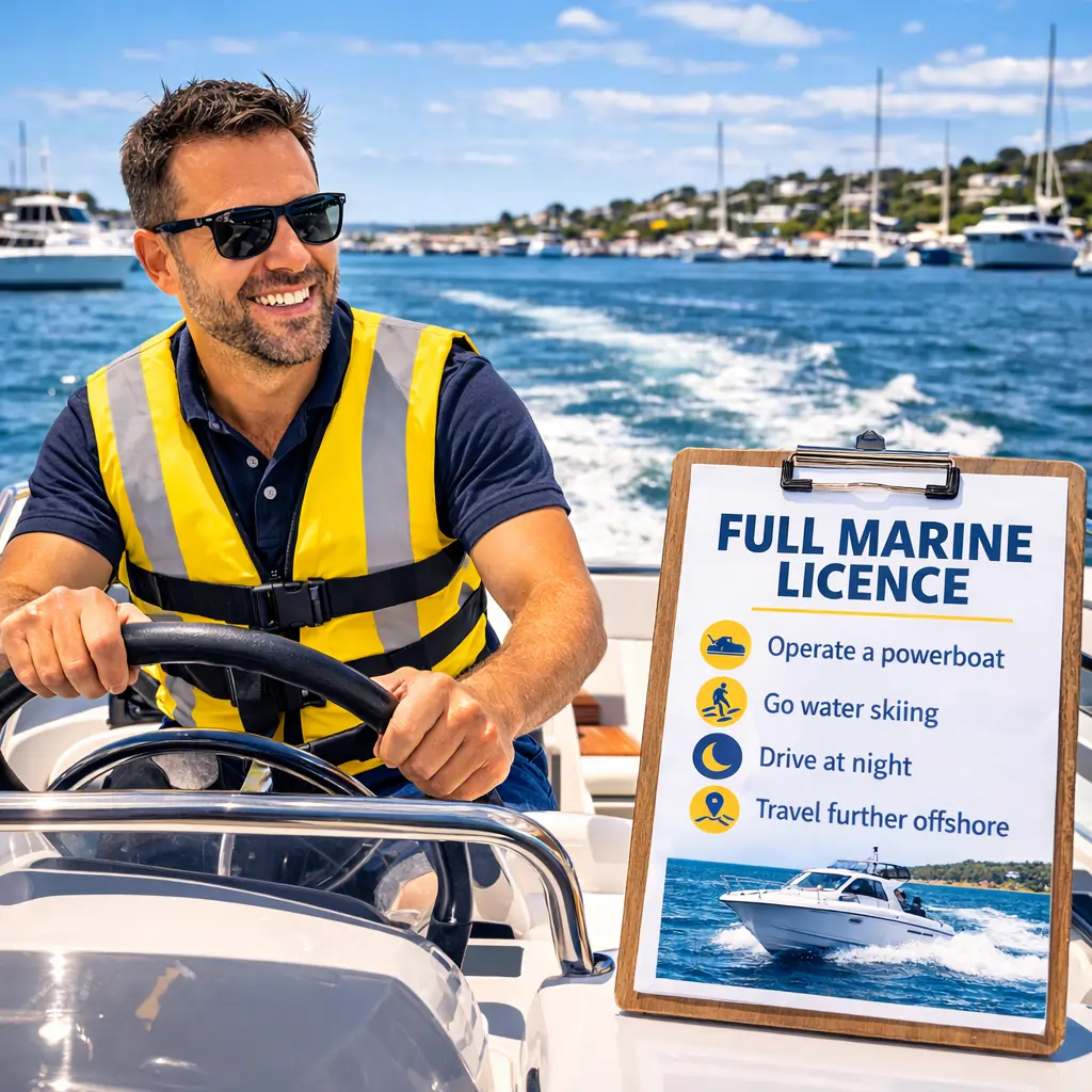 Full Marine Licence: Who It’s For and What It Allows You to Do