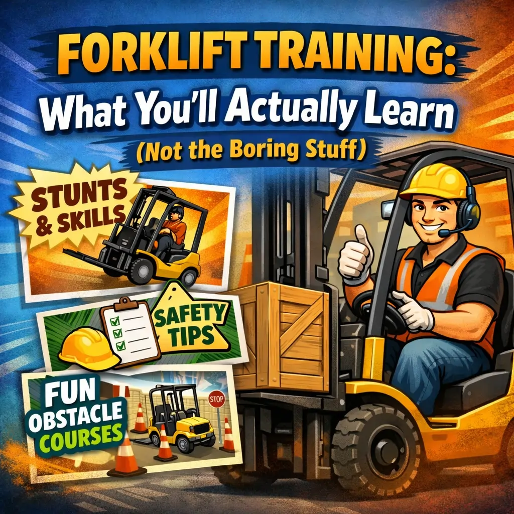 Forklift Training: What You’ll Actually Learn (Not the Boring Stuff)